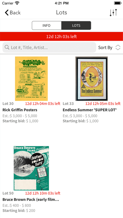 Redo Market Auctions Screenshot