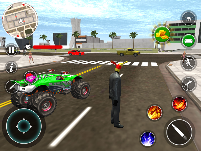 Gangster City Banana Hero Man