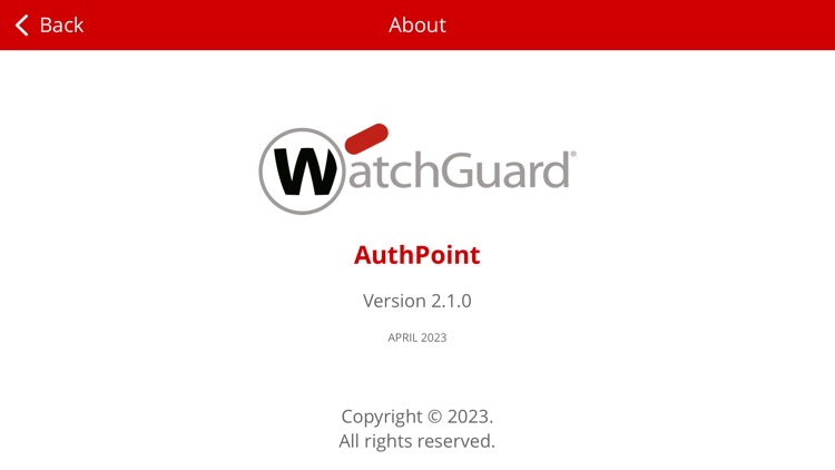 WatchGuard AuthPoint screenshot-9