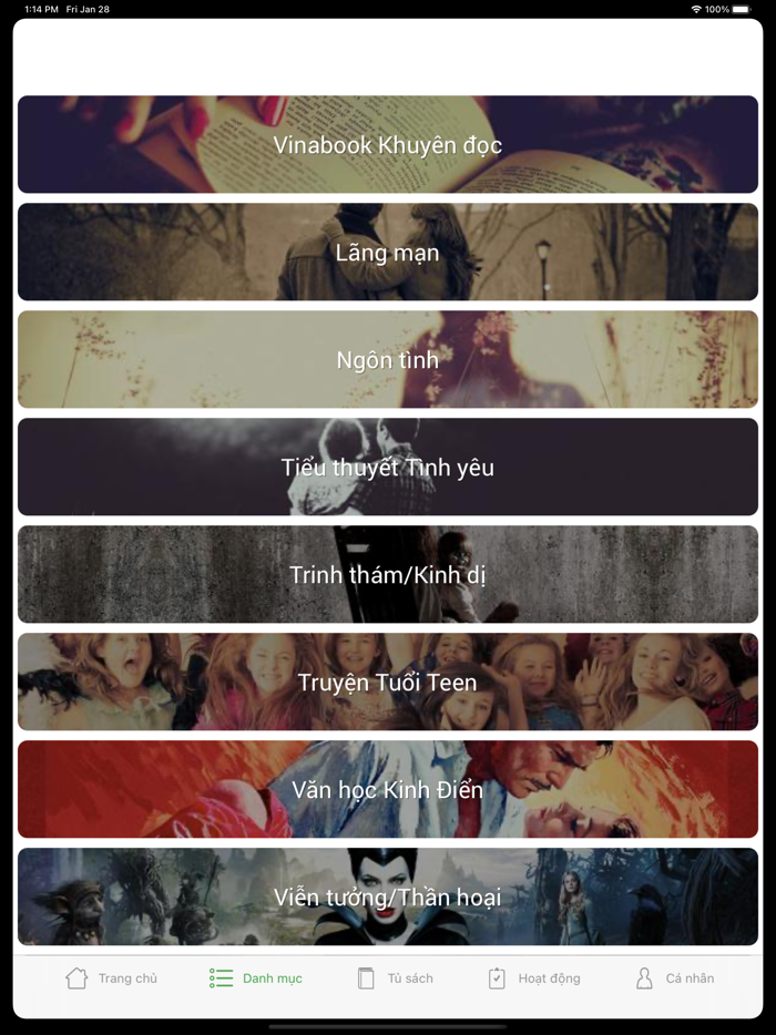 Vinabook Reader - 10.000 ebook