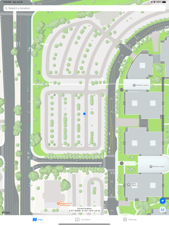 Screenshot #4 pour My Location Manager Lite