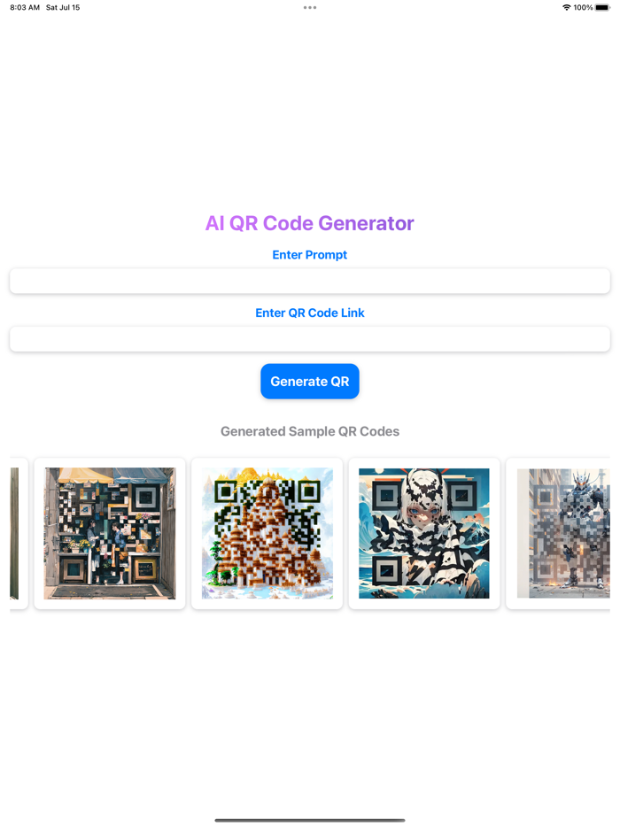AI Art QR Code Generator