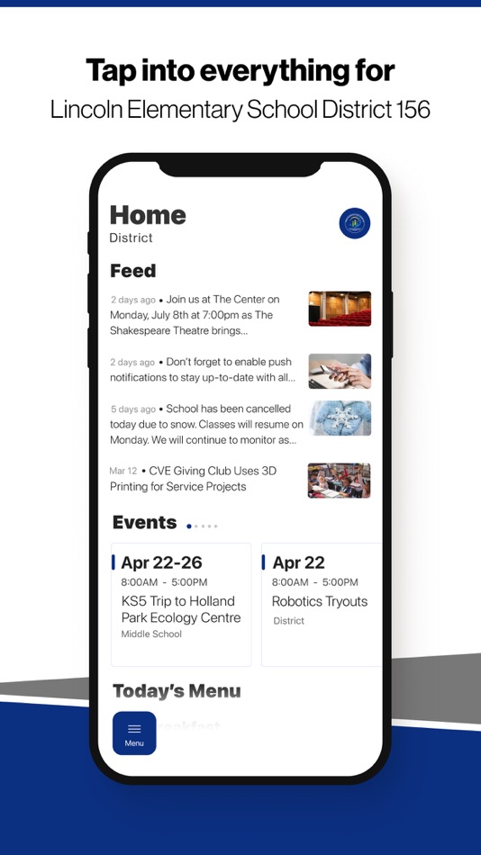 #1. Lincoln ESD 156 (iOS) By: Lincoln Elementary School District 156
