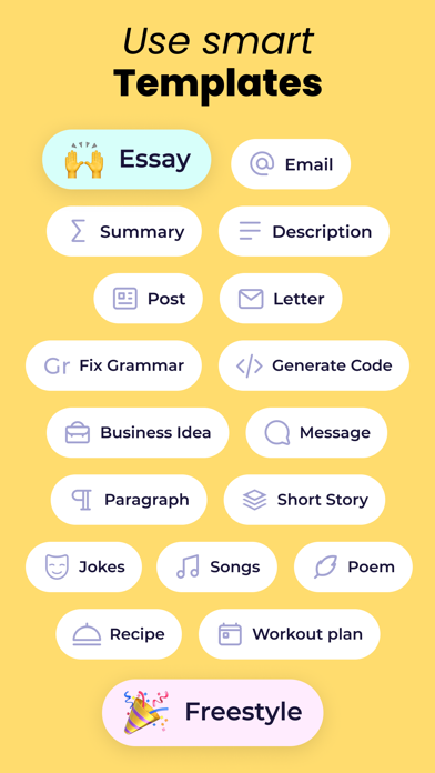 AI Writer - Essay Writing App Screenshot