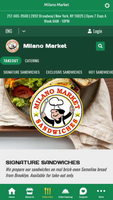 Milano Market Screenshot