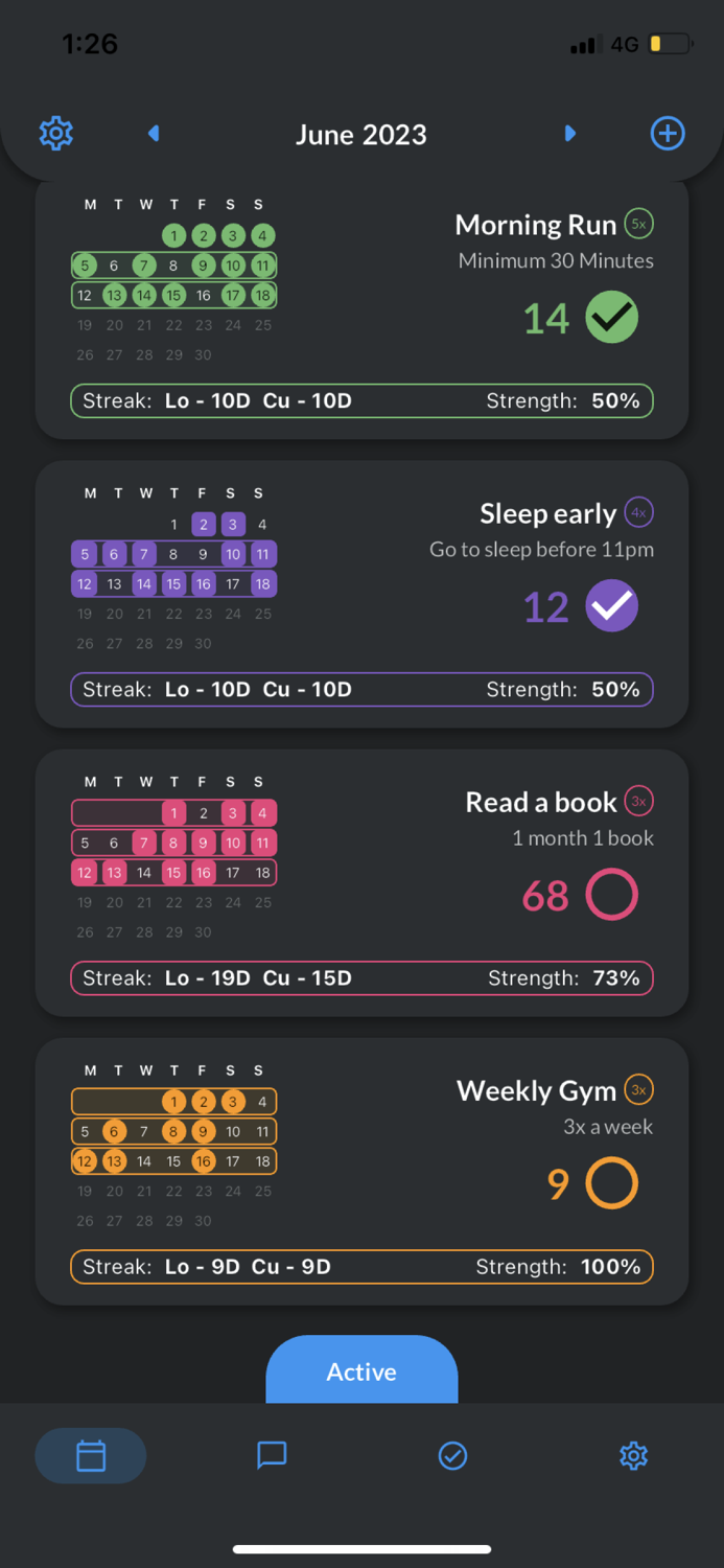 EZ Habit simple habit tracker