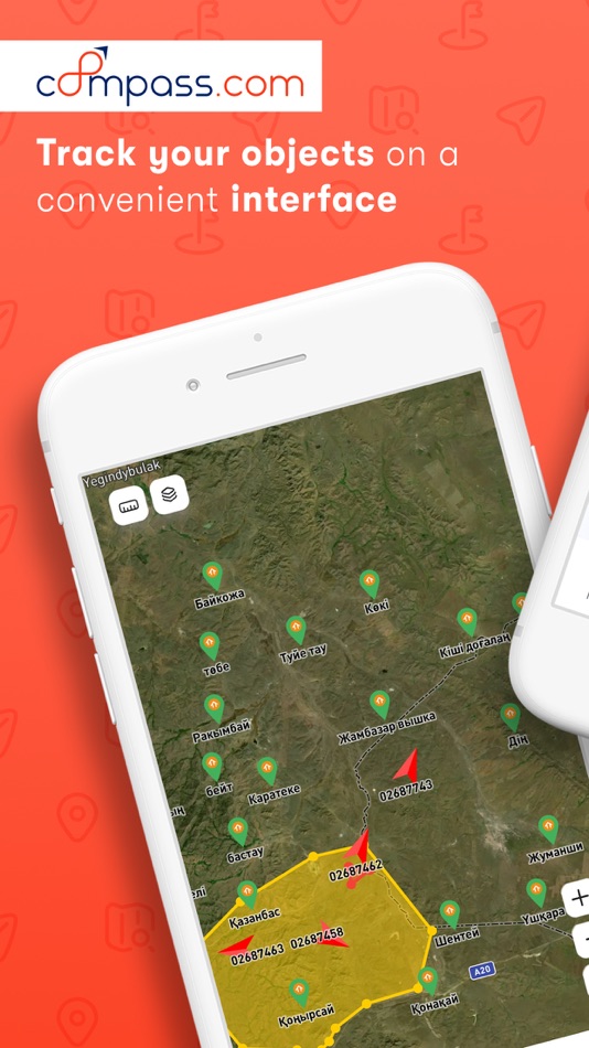 #1. C8mpass Tracking (iOS) 由: Askar Gabit