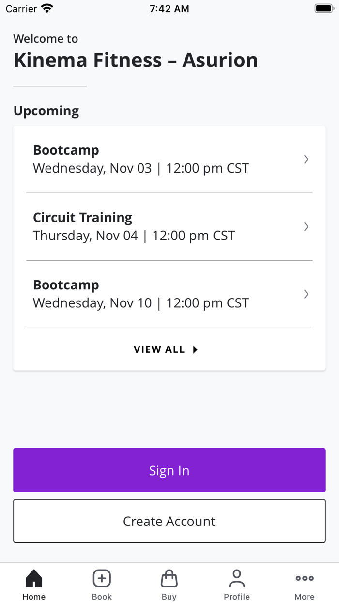 Kinema Fitness - Asurion