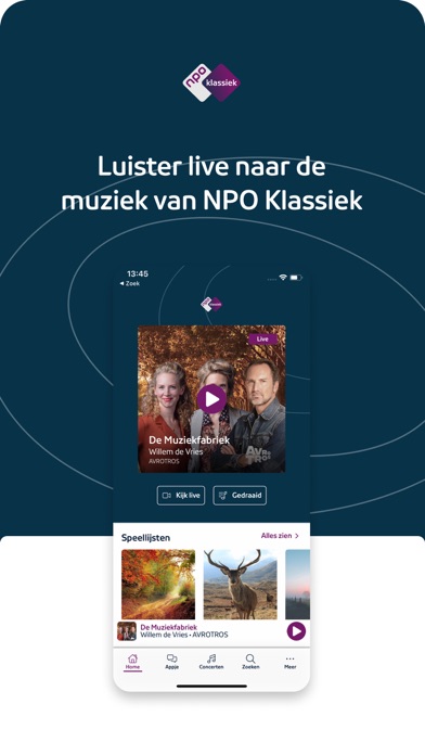 NPO Klassiek Screenshot