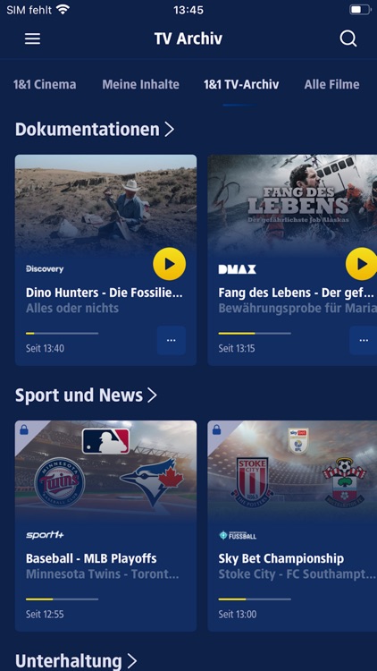 1&1 TV und Filme screenshot-7