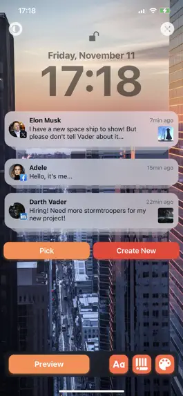Game screenshot Faker - Fake Notifications mod apk