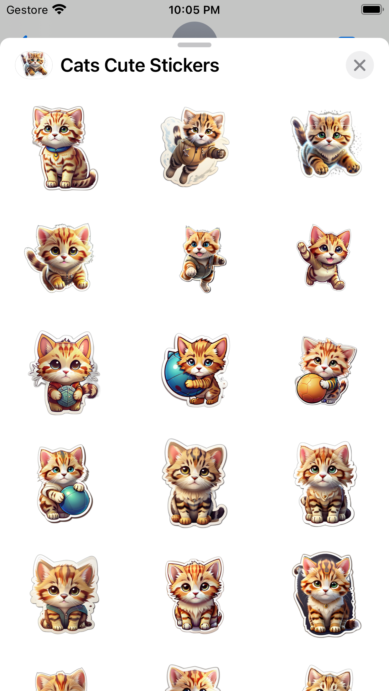 Cats Cute Stickers