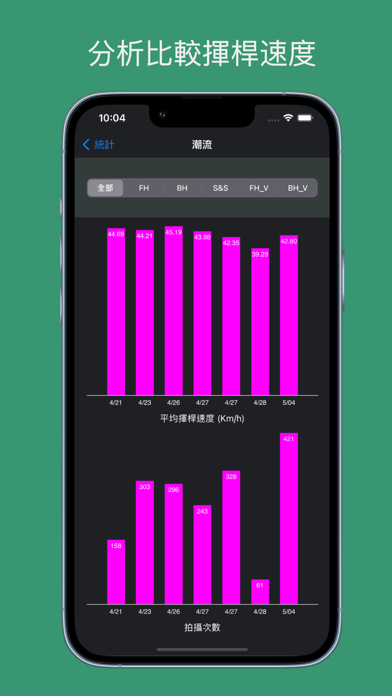TennisKeeper: Swings & Scores screenshot