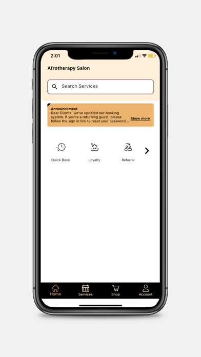 Screenshot #1 pour Afrotherapy Salon
