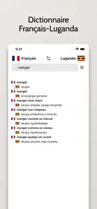 Dictionnaire Luganda-Français screenshot #1 for iPhone