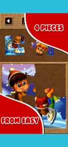 Christmas Kids Jigsaw Puzzle screenshot #4 for iPhone