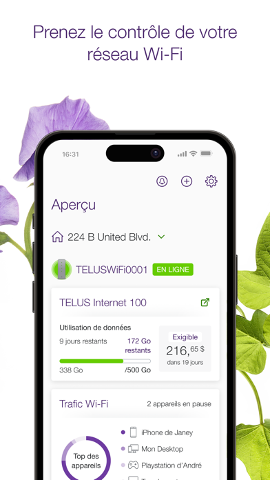 Screenshot #1 pour Mon Wi-Fi TELUS
