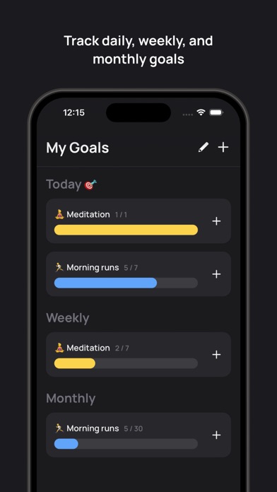 HabitGrids: Habit Tracker Screenshot