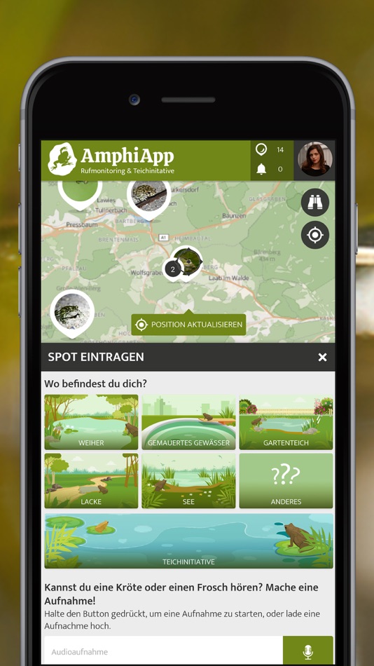 #2. AmphiApp | Citizen Science (iOS) 由: SPOTTERON Gmbh