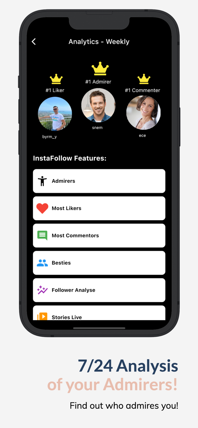 InstaFollow Follower Reports
