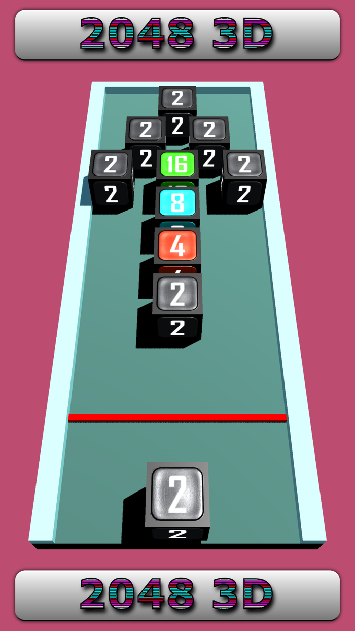 2048 3D - Original Cube Game