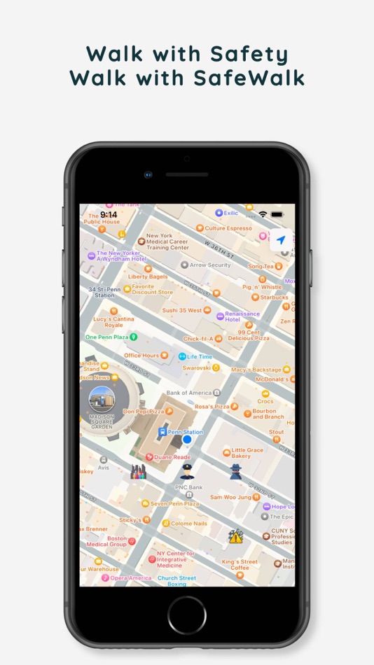 #4. SafeWalk - Walk with Safety (iOS) 由: Rahqi Sarsour