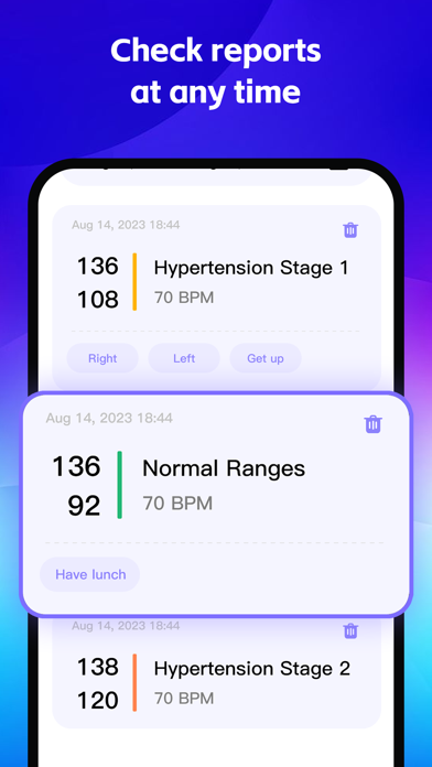 Blood Pressure:Daily Health Screenshot