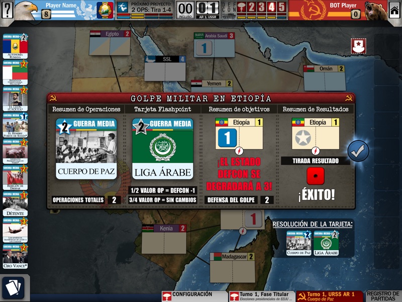 Twilight Struggle: Red Sea screenshot 1