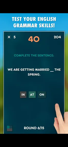 Game screenshot Prepositions Test PRO mod apk
