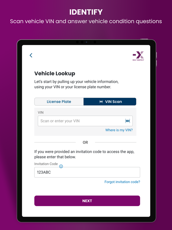 NEXTInspect Self Inspect