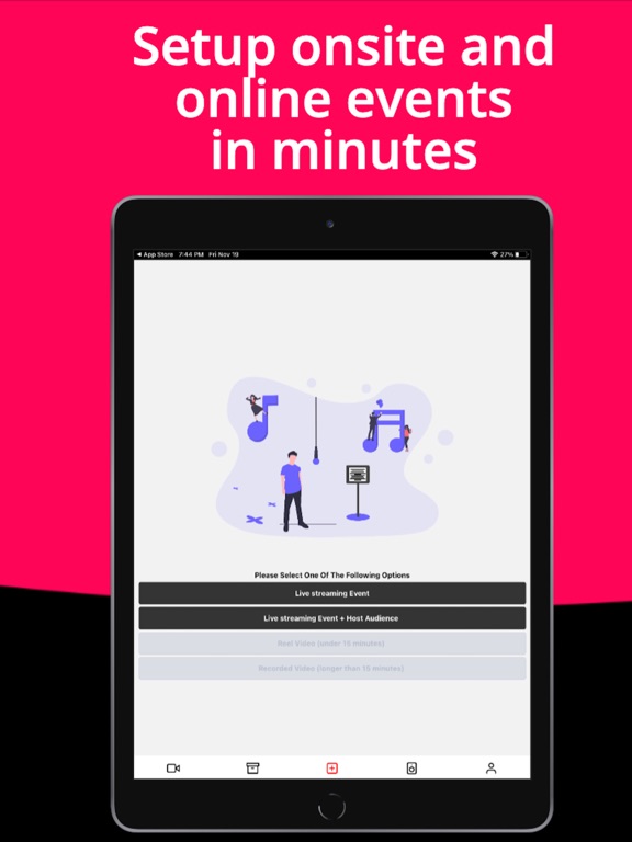 Tunedera iPad screenshot 3 - Entertainment app