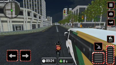 Motorcycle Pizza Delivery Game Screenshot