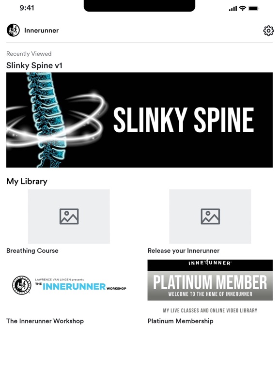 Innerunner iPad screenshot 2 - Sports app