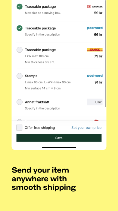 Tradera – buy & sell Screenshot