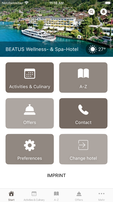 HLS Hotels Screenshot