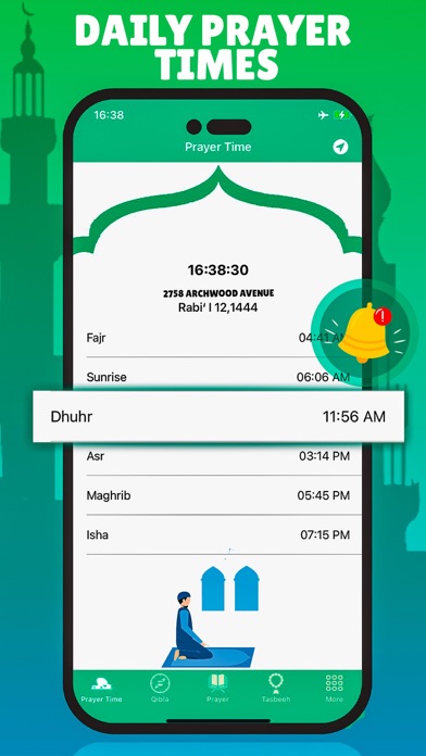 Ramadan Times - Muslim Prayers Screenshot