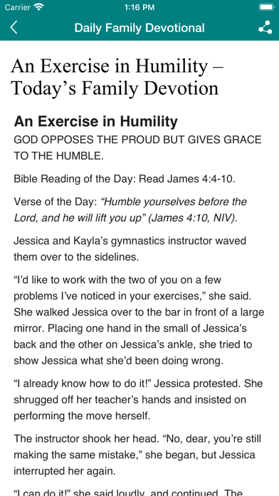 Family Devotional Screenshot
