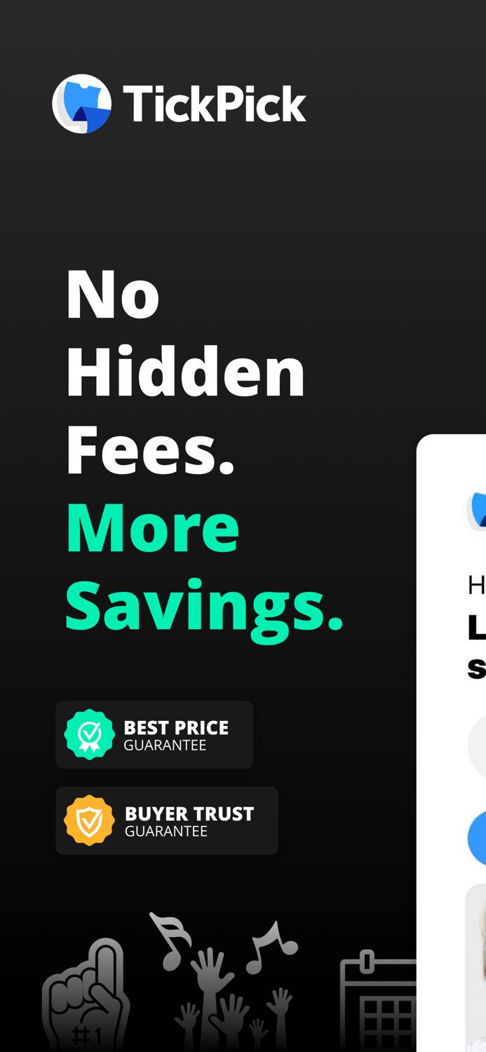 TickPick No Fee Tickets