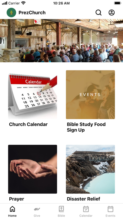 Lancaster Presbyterian Church Screenshot