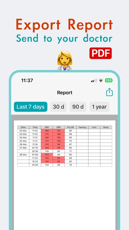 KeepBP - Blood Pressure App screenshot-3