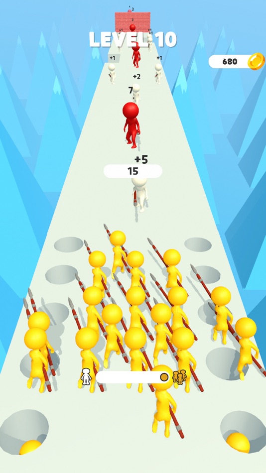 #1. Spear Rush! (iOS) 由: Core Game Studio