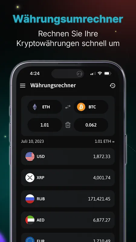 The Crypto App - Coin Tracker screenshot 7 of 7