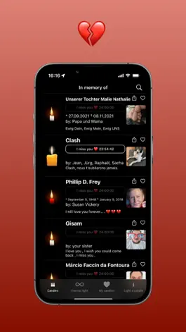 Game screenshot MemorialCandle - The mourn app mod apk