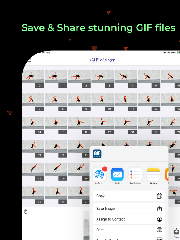 Screenshot #6 pour mp4 to gif, video to gif maker