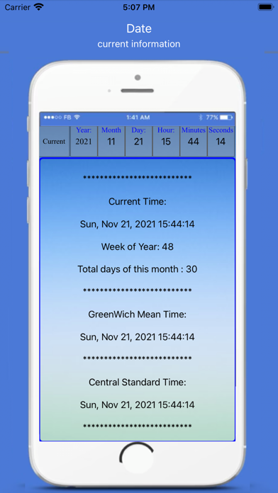 Date And Time Calculator Screenshot