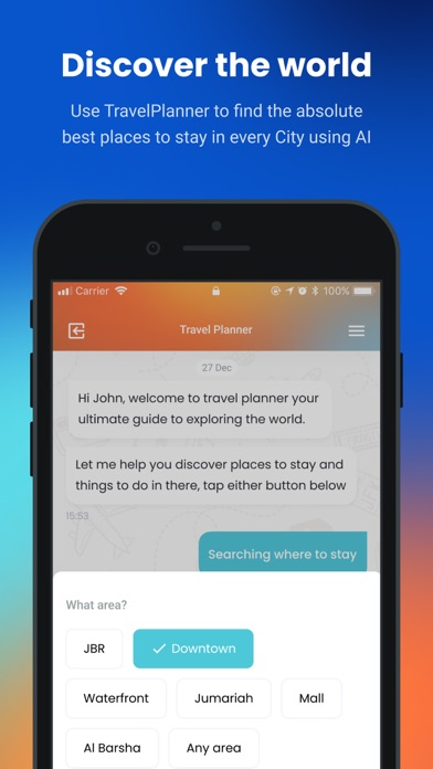 Travel Planner: City AI Guide Screenshot