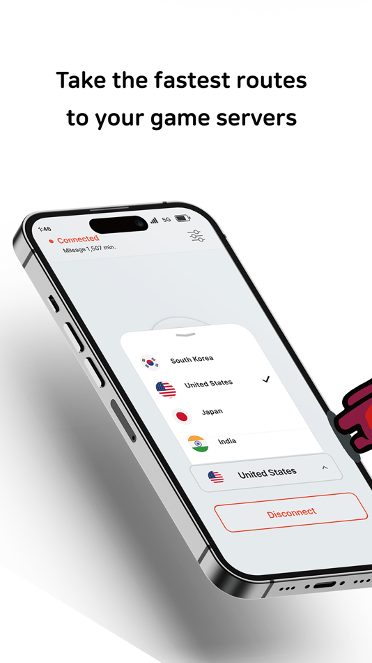 #3. Gambit - Gaming VPN (iOS) 由: Jaehyung Lee