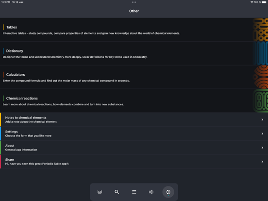 Periodiek Systeem 2024 PRO iPad app afbeelding 7