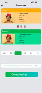 Compress Videos - Shrink Video screenshot #2 for iPhone