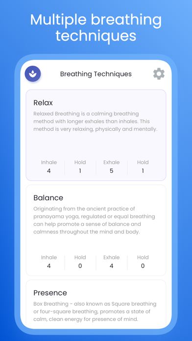 Breathe to Relax: Affirmations Screenshot
